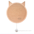 wood cat scratching board with fixed suction cup